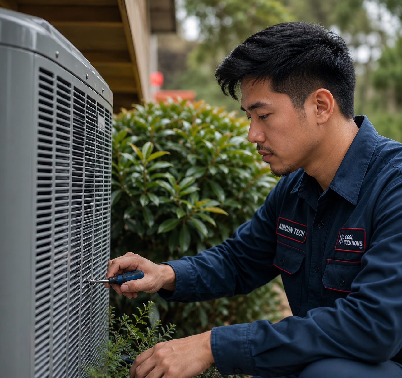 Industrial HVAC system overhaul in a Laguna warehouse
